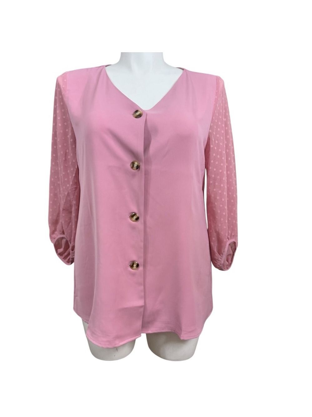 Bebonnie Blouse, XL,‎ Pink